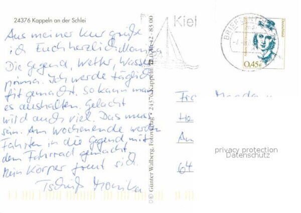 Kappeln Schlei Fliegeraufnahme – Bild 2