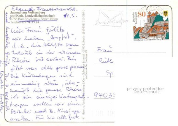 Bad Brueckenau Jugendhaus Volkersberg Kath. Landvolkss – Bild 2