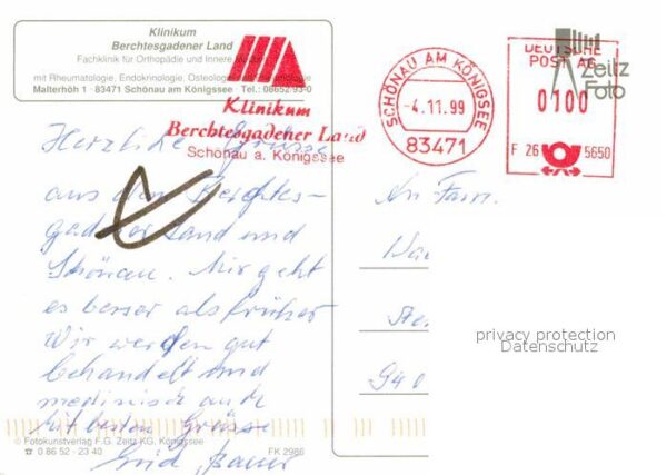 Schoenau Koenigssee Klinikum Berchtesgadener Land Alpenblic – Bild 2