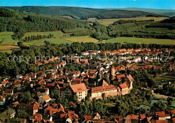 Schlitz Burgenstadt Fliegeraufnahme
