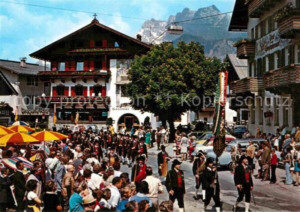 St Johann Tirol Festumzug Internationaler Sommerfrischo