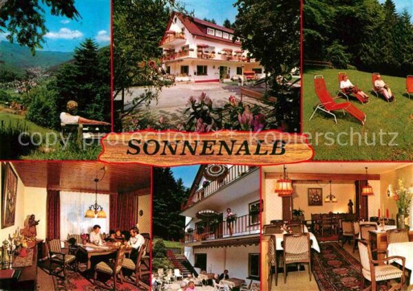 Bad Herrenalb Hotel Pension Sonnenalb