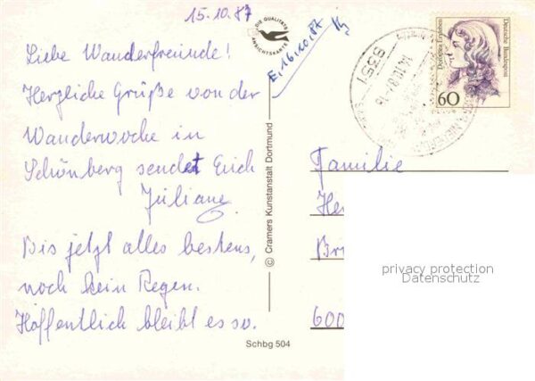 Schoenberg Bayerischer Wald Fliegeraufnahme Marktplatz Kirche Reins – Bild 2