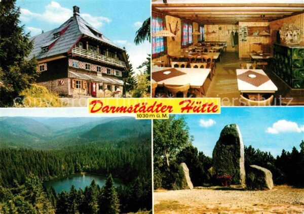 Seebach Ottenhoefen Schwarzwald Darmstädter Hütte Wildsee Ruhestein Sch