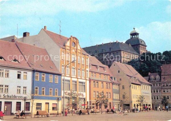 Weissenfels Saale Karl Marx Platz Schloss Neu Augustusbur