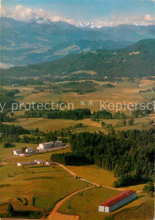 Scheidegg Allgaeu Kursanatorium Sonnenalm Alpenkette Flie