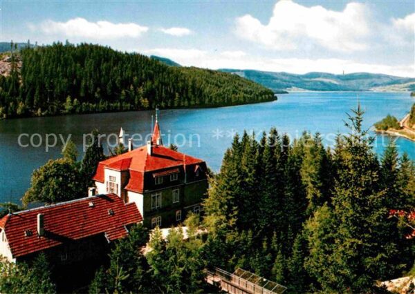 Seebrugg Seehotel Hubertus Höhenluftkurort Schlu