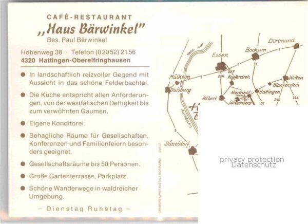 Oberelfringhausen Cafe Restaurant Haus Bärwinkel – Bild 2