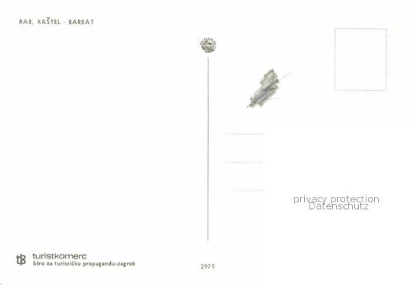 Rab Croatia Kastel Barbat – Bild 2