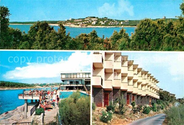 Pola Pula Croatia Partie am Wasser Zlatne Stijene Splendi