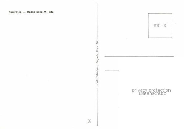 Kumrovec Rodna Kuca M. Tita – Bild 2