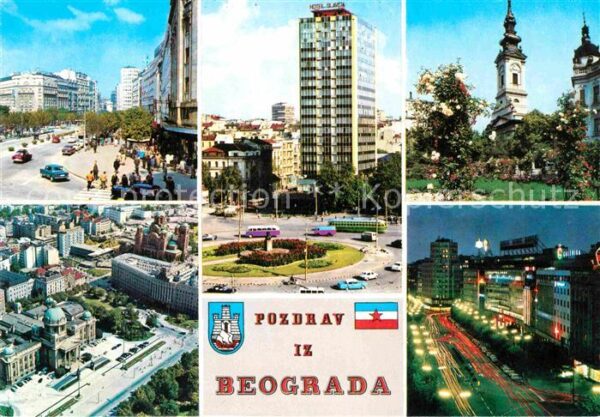 Beograd Belgrad Fliegeraufnahmen Hochhäuser
