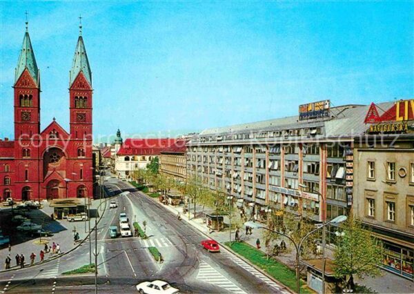 Maribor Marburg Drau Kirchenpartie
