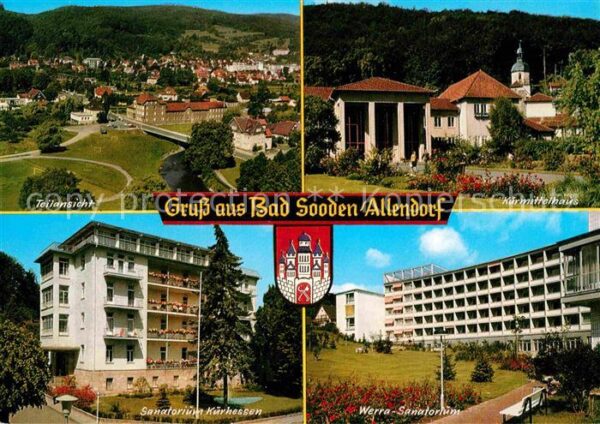 Allendorf Bad Sooden Kurmittelhaus Werra-Sanatorium Sanatori
