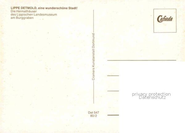 Detmold Heimathäuser des Lippischen Landesmuseu – Bild 2