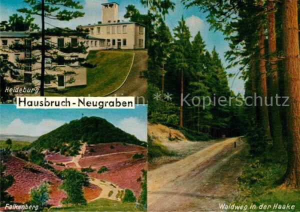 Neugraben Hausbruch Heideburg Falkenberg Waldweg in der Haa