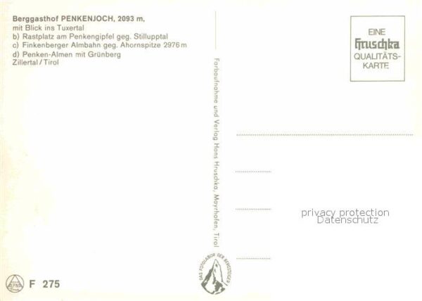 Penkenjochhuette Berggasthof Sessellift Tuxertal – Bild 2