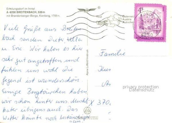 Breitenbach Inn Fliegeraufnahme mit Kienberg und Brande – Bild 2