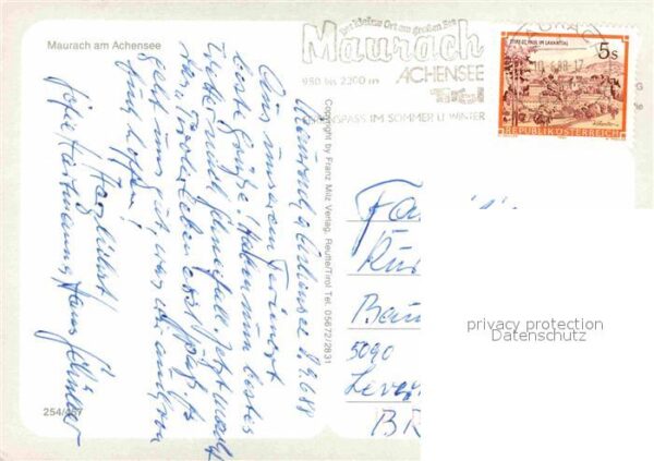 Maurach Achensee Fliegeraufnahme – Bild 2