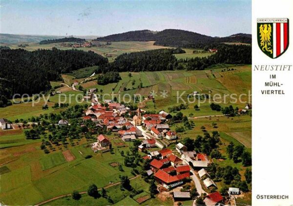 Neustift Stubaital Tirol Fliegeraufnahme im Mühlviertel