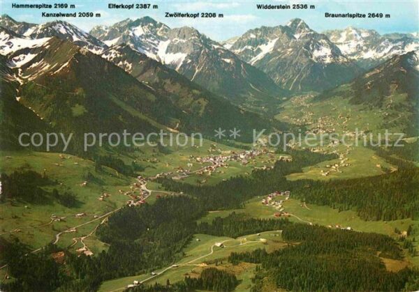Kleinwalsertal Riezlern Hirschegg Mittelberg