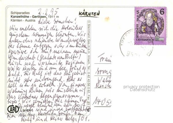 Gerlitzen Kanzelhöhe Skigebiet – Bild 2