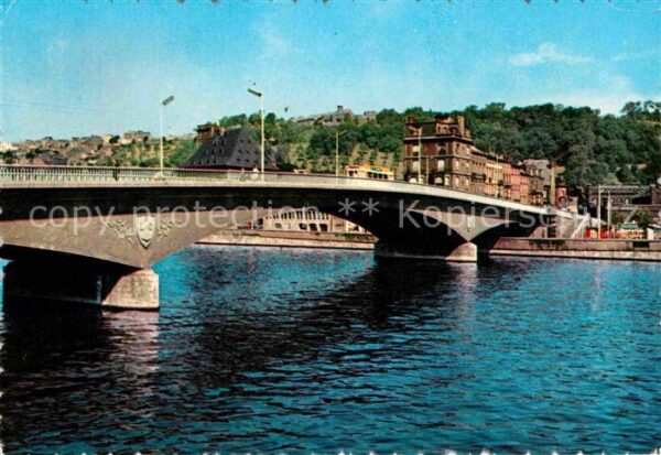 Liege Luettich Meuse and Maghin Bridge