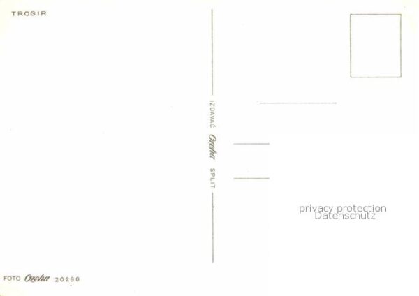 Trogir Trau Fliegeraufnahme – Bild 2
