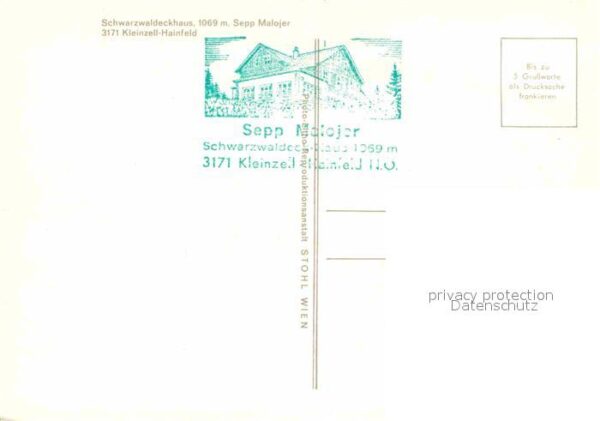 Kleinzell Hainfeld Schwarzwaldeckhaus Sepp Malojer – Bild 2