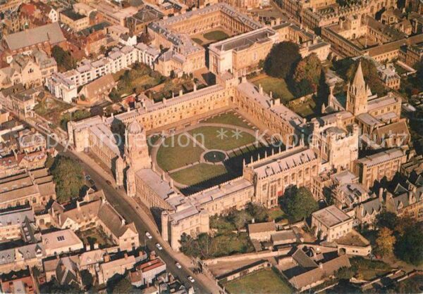 Oxford Oxfordshire Fliegeraufnahme Christ Church