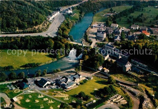 Coo Stavelot Fliegeraufnahme mit Wasserfall