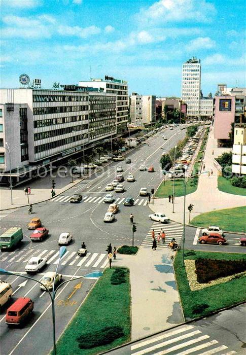 Novi Sad Strassenpartie
