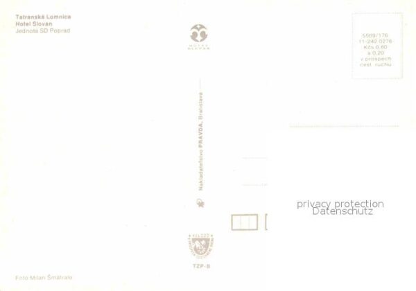 Tatranska Lomnica Hotel Slovan – Bild 2