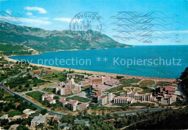 Budva Fliegeraufnahme Hotel Montenegro Bellev