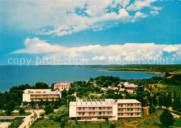 Umag Umago Istrien Fliegeraufnahme Punta
