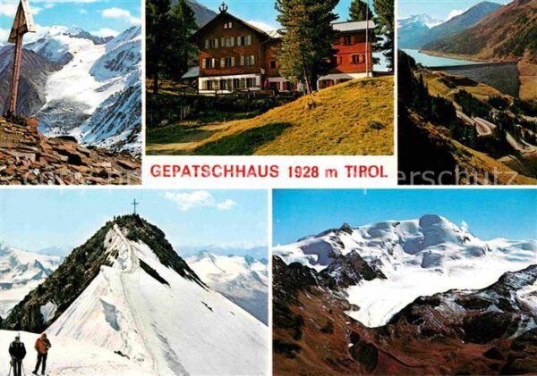 Gepatschhaus Kaunertal Ölgrubenjoch Wildspitze Weiss