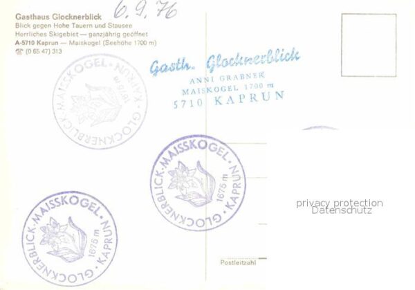 Kaprun Gasthaus Glocknerblick mit Großglockner – Bild 2