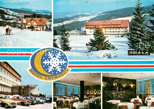 Tschechische Republik Sumava Skigebiet