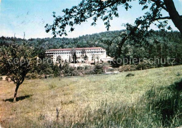 Winterkasten Lindenfels Eleonoren Heilstätte Sanatorium