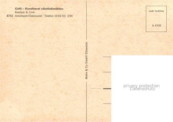 Amorbach Miltenberg Cafe Konditorei Schloßmühle – Bild 2