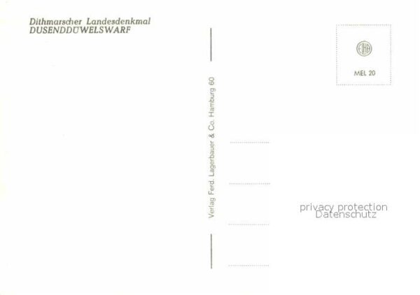 Dusendduewelswarf Dithmarscher Landesdenkmal – Bild 2