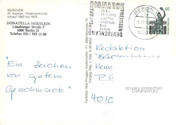 Muenchen Theatinerkirche Fliegeraufnahme – Bild 2