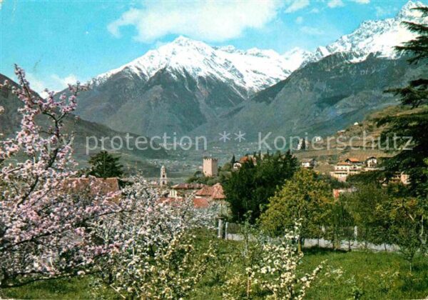 Merano Meran im Frühling