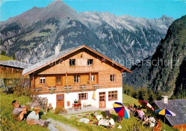 Ginzling Berghaus Innerböden