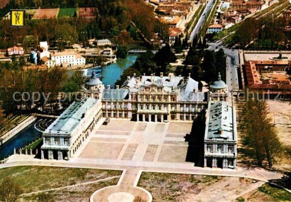 Aranjuez Fliegeraufnahme Palacio Real