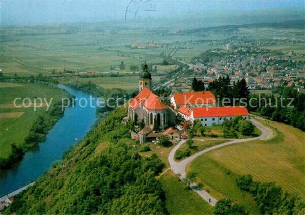 Bogen Niederbayern Fliegeraufnahme Bogenberg Marienwallfah