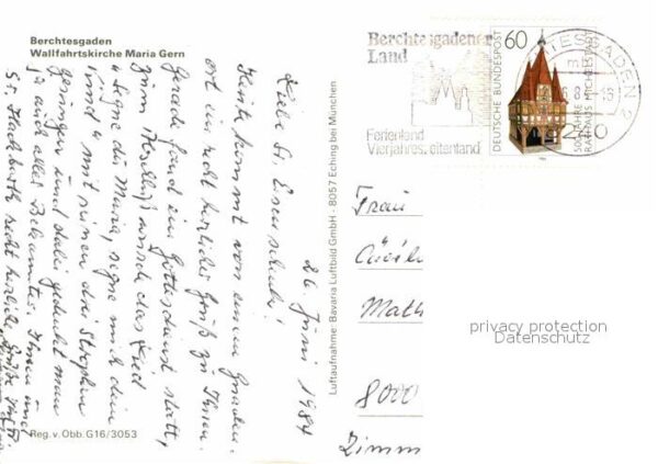 Berchtesgaden Fliegeraufnahme Wallfahrtskirche Maria – Bild 2