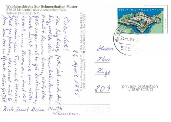 Altenkirchen Westerwald Marienthal Fliegeraufnahme – Bild 2