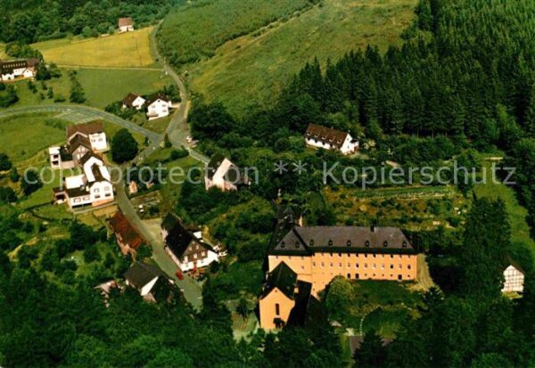 Altenkirchen Westerwald Fliegeraufnahme Marienthal Haus Elisabe
