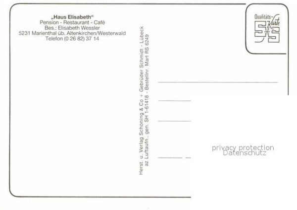 Altenkirchen Westerwald Fliegeraufnahme Marienthal Haus Elisabe – Bild 2